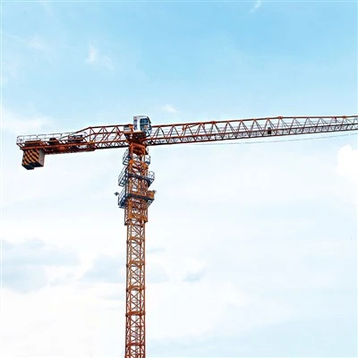 Grúa torre sin cabeza de 80 m de longitud de pluma