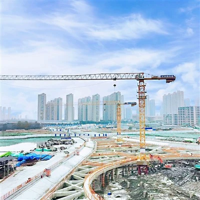 Grúa de construcción alta